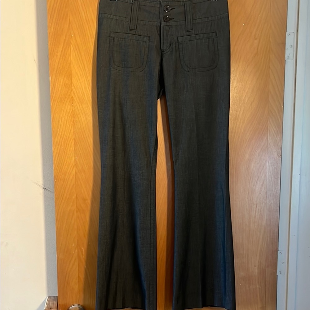 Stylish Gray Trouser Pants